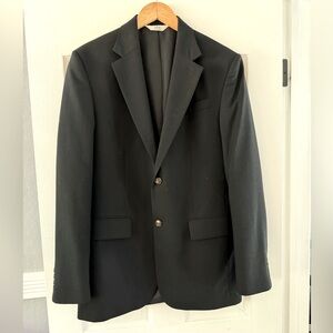 Men’s Versini single breasted blazer, Black, size 40L